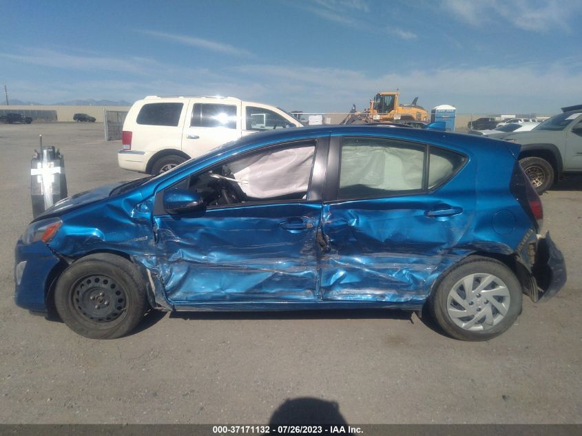 2015 TOYOTA PRIUS C ONE/TWO/THREE/FOUR - JTDKDTB34F1087734