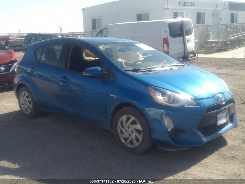 2015 TOYOTA PRIUS C ONE/TWO/THREE/FOUR - JTDKDTB34F1087734