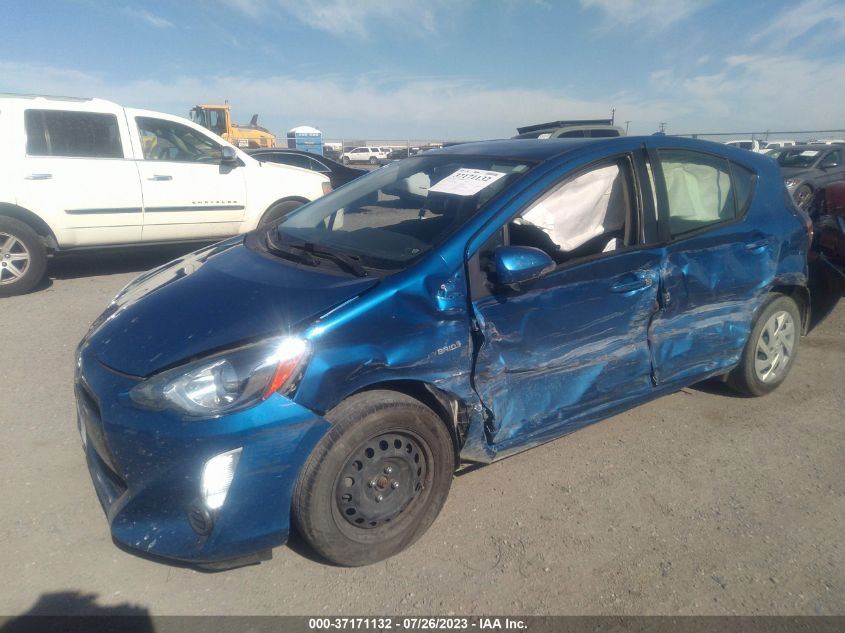 2015 TOYOTA PRIUS C ONE/TWO/THREE/FOUR - JTDKDTB34F1087734