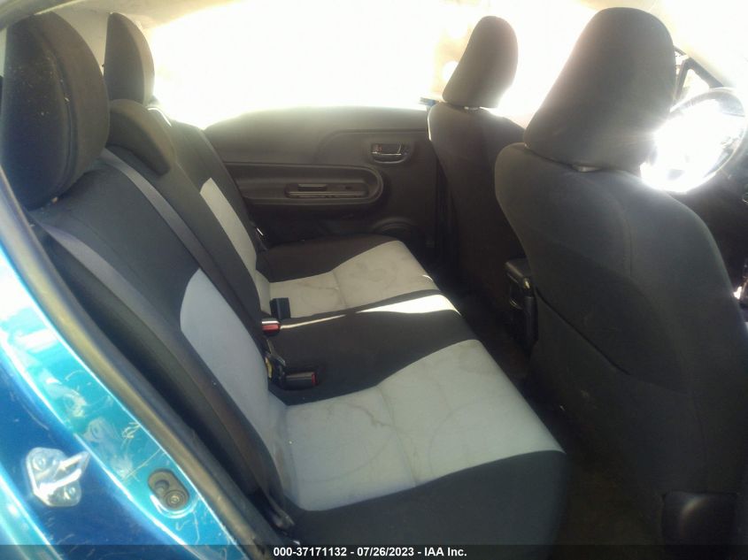 2015 TOYOTA PRIUS C ONE/TWO/THREE/FOUR - JTDKDTB34F1087734