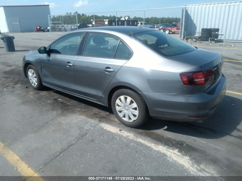 2016 VOLKSWAGEN JETTA SEDAN 1.4T S - 3VW167AJ6GM370344