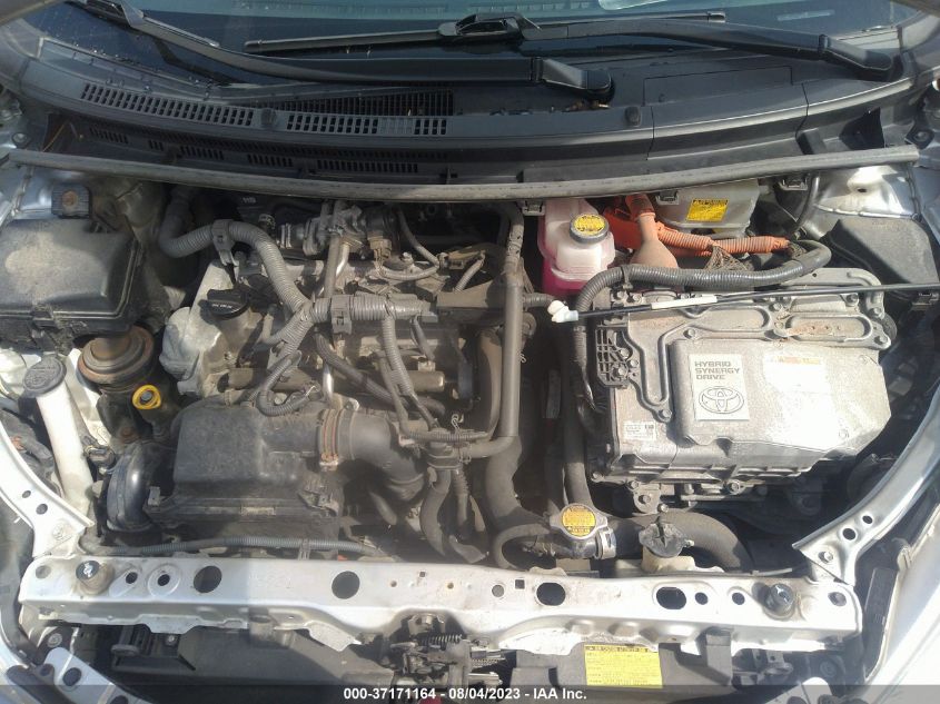 2013 TOYOTA PRIUS C ONE/TWO/THREE/FOUR - JTDKDTB33D1034942