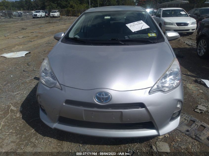 2013 TOYOTA PRIUS C ONE/TWO/THREE/FOUR - JTDKDTB33D1034942