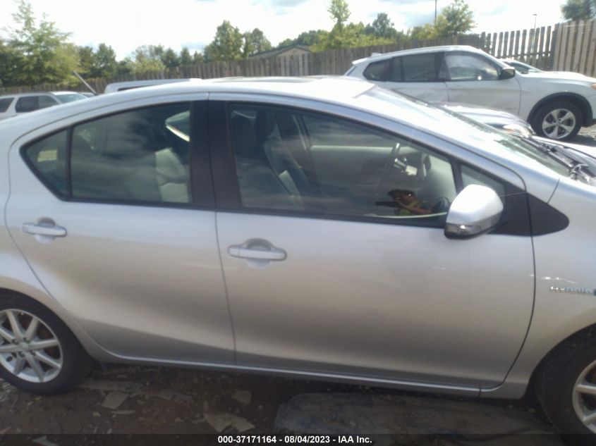 2013 TOYOTA PRIUS C ONE/TWO/THREE/FOUR - JTDKDTB33D1034942