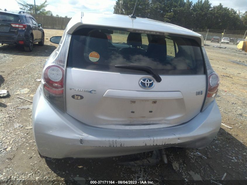 2013 TOYOTA PRIUS C ONE/TWO/THREE/FOUR - JTDKDTB33D1034942