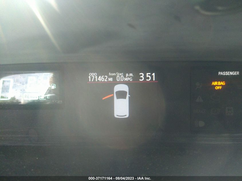 2013 TOYOTA PRIUS C ONE/TWO/THREE/FOUR - JTDKDTB33D1034942