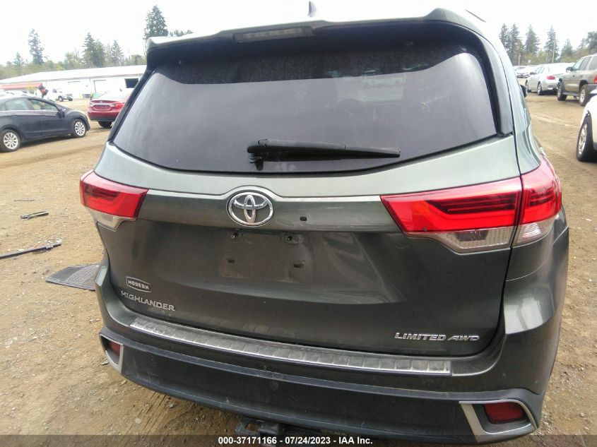 2017 TOYOTA HIGHLANDER LIMITED - 5TDDZRFH5HS381152