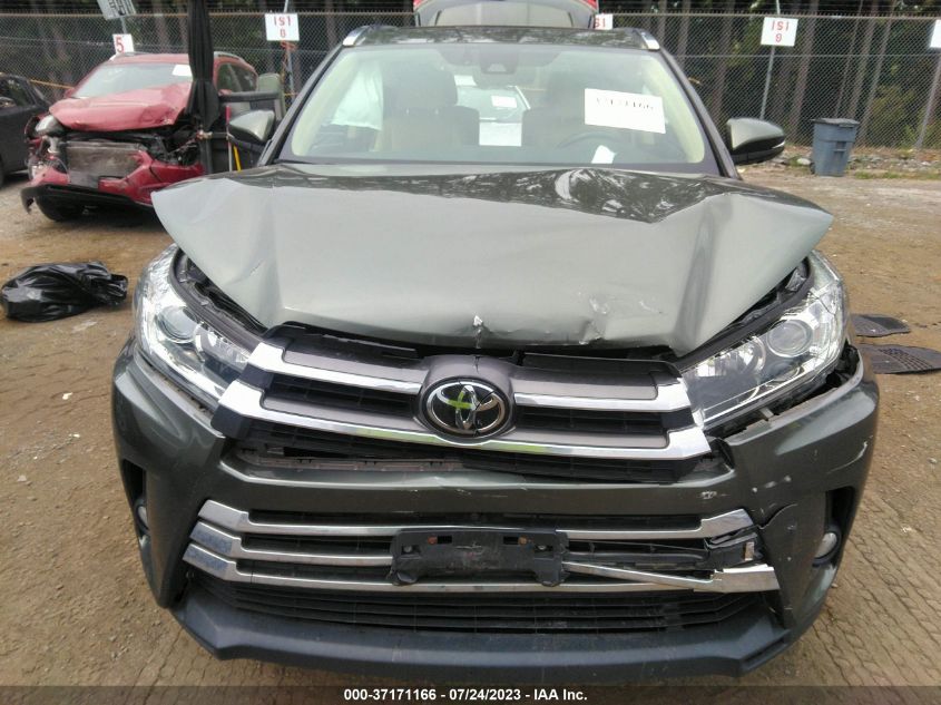 2017 TOYOTA HIGHLANDER LIMITED - 5TDDZRFH5HS381152