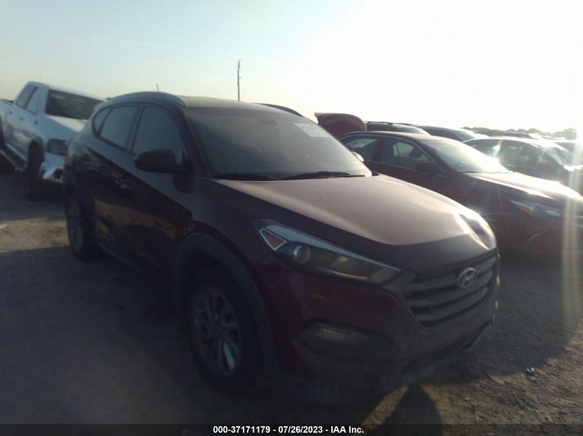 2016 HYUNDAI TUCSON LIMITED/SPORT AND ECO/SE - KM8J33A46GU026924