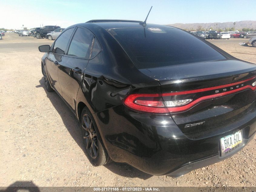 2015 DODGE DART SXT - 1C3CDFBB6FD403618