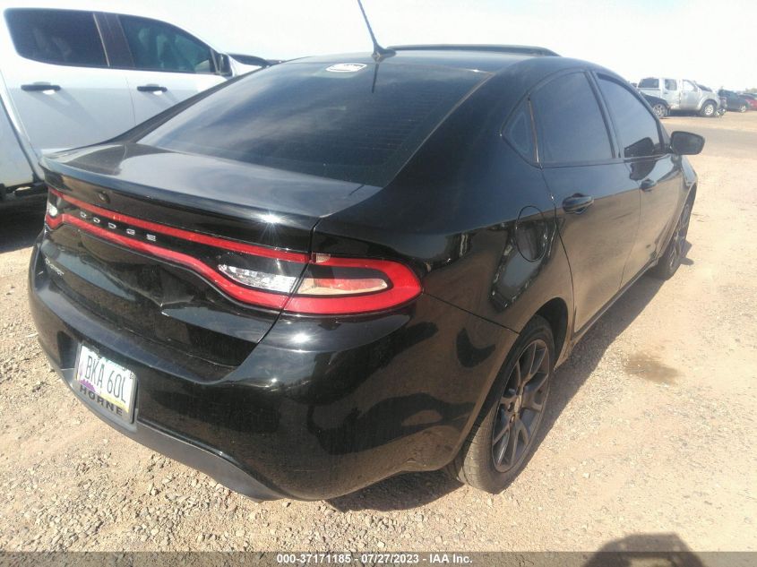 2015 DODGE DART SXT - 1C3CDFBB6FD403618