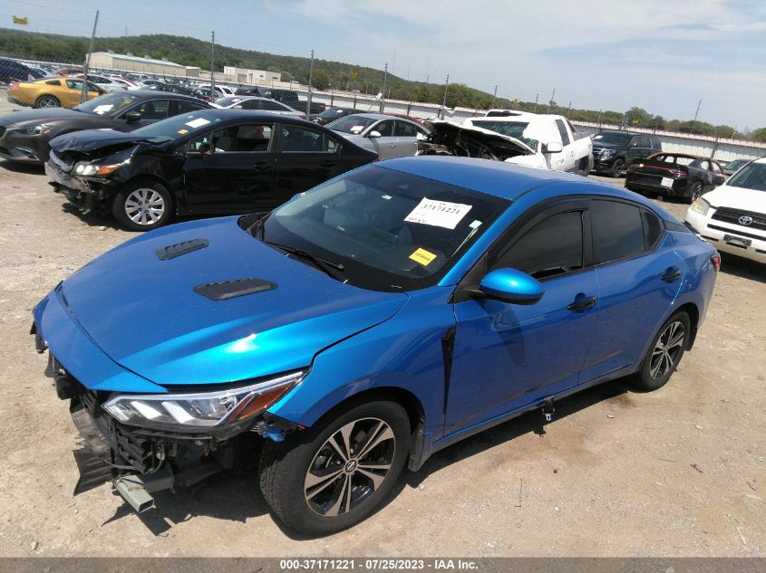 2022 NISSAN SENTRA SV - 3N1AB8CV1NY237715