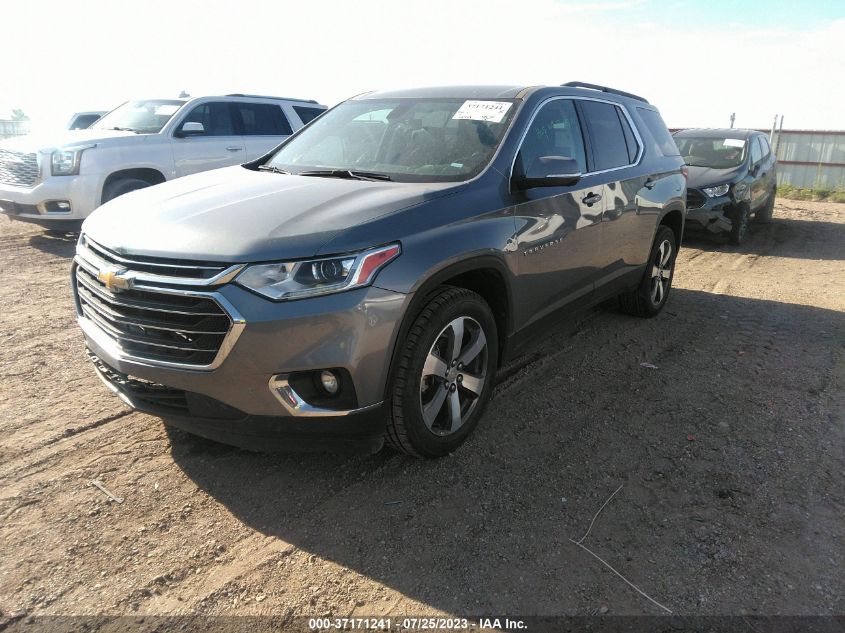 2021 CHEVROLET TRAVERSE LT - 1GNEVHKW1MJ213490