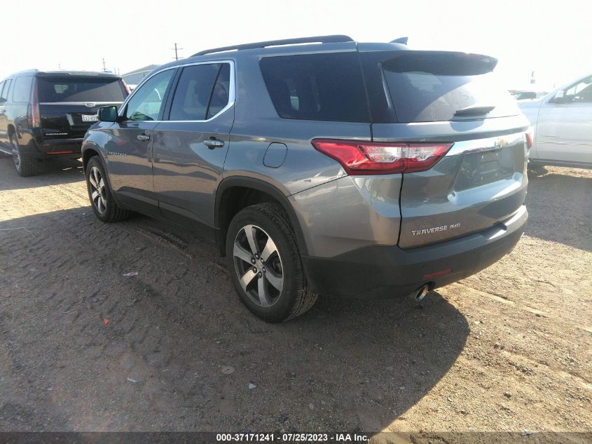 2021 CHEVROLET TRAVERSE LT - 1GNEVHKW1MJ213490