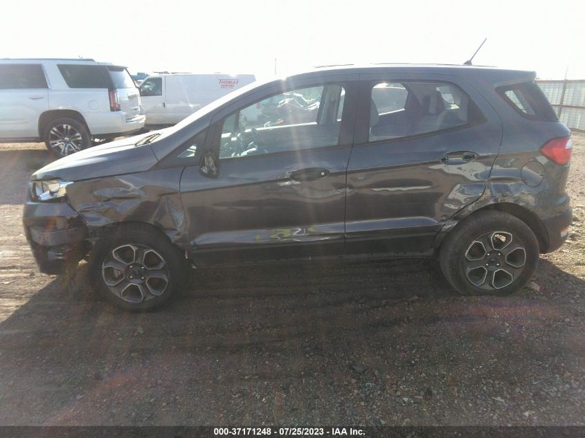2019 FORD ECOSPORT S - MAJ3S2FE6KC307024
