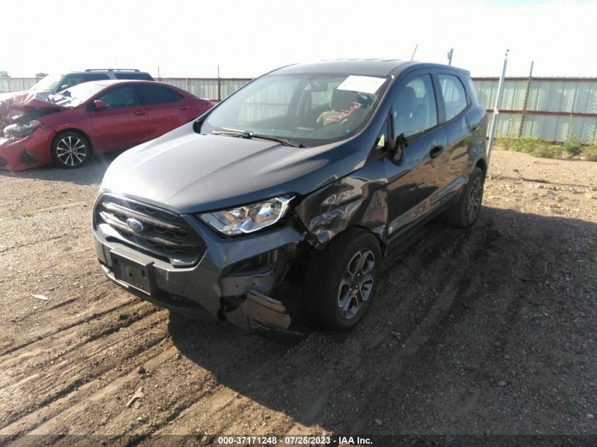 2019 FORD ECOSPORT S - MAJ3S2FE6KC307024