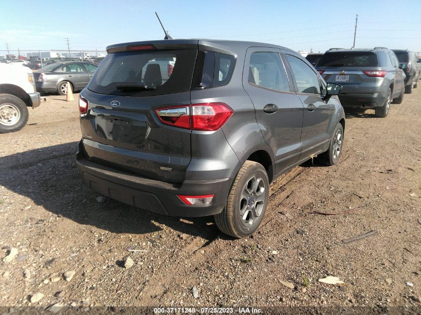 2019 FORD ECOSPORT S - MAJ3S2FE6KC307024