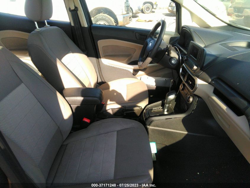 2019 FORD ECOSPORT S - MAJ3S2FE6KC307024