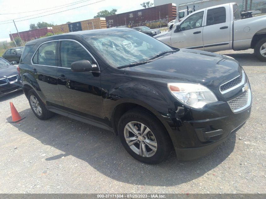 2014 CHEVROLET EQUINOX LS - 2GNALAEK3E6289537