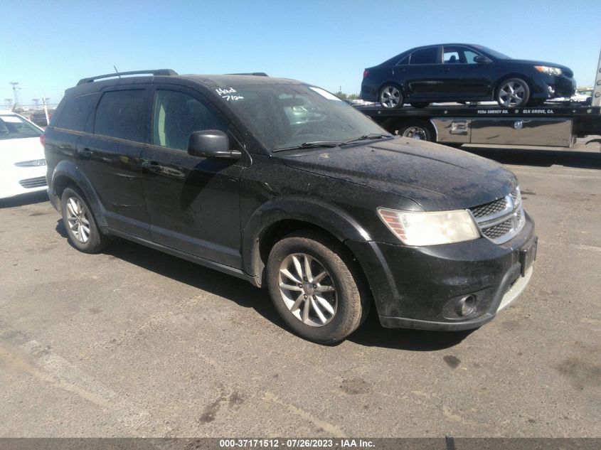 2013 DODGE JOURNEY SXT - 3C4PDCBB6DT723878