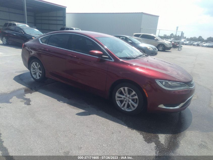 2015 CHRYSLER 200 LIMITED - 1C3CCCAB9FN653299