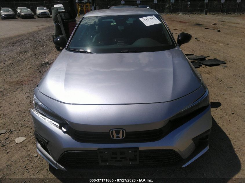 2022 HONDA CIVIC SEDAN SPORT - 2HGFE2F53NH553661