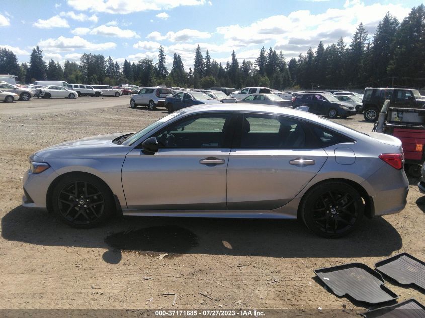 2022 HONDA CIVIC SEDAN SPORT - 2HGFE2F53NH553661