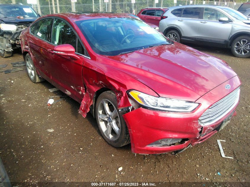 2016 FORD FUSION SE - 3FA6P0HD1GR247833