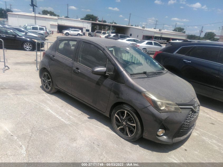 2015 TOYOTA YARIS SE - VNKKTUD34FA018474