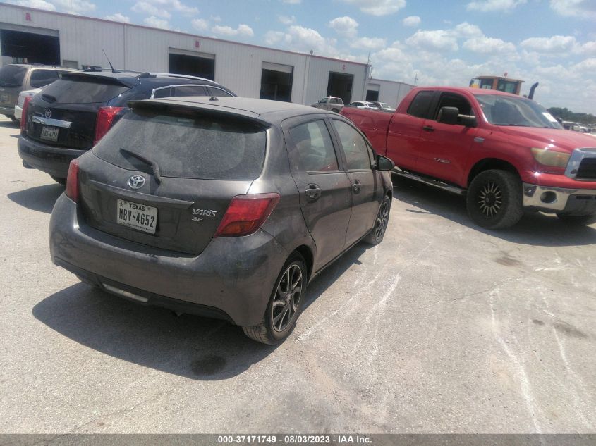 2015 TOYOTA YARIS SE - VNKKTUD34FA018474
