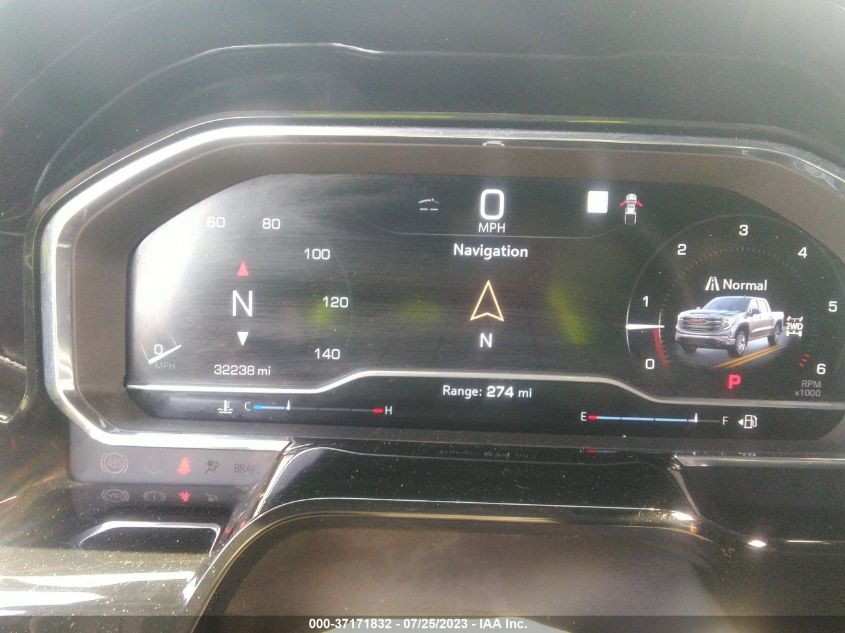 2022 GMC SIERRA 1500 SLT - 3GTUUDED4NG653300