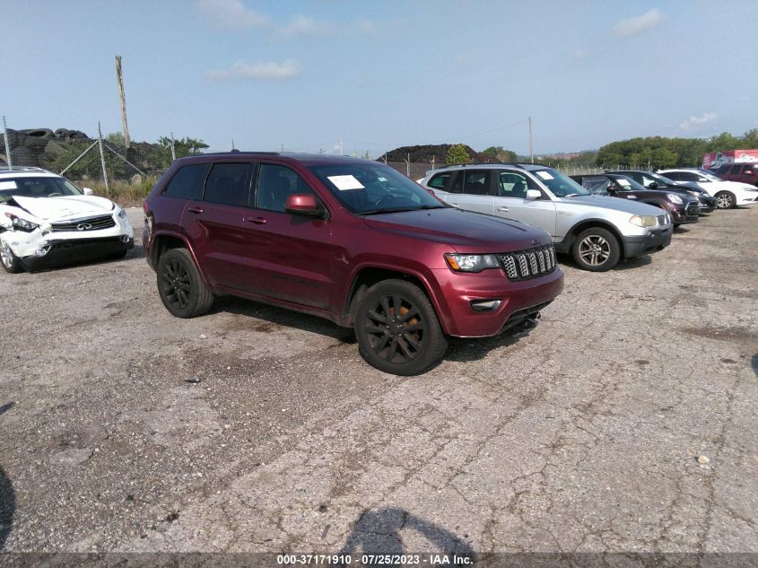 2017 JEEP GRAND CHEROKEE LAREDO - 1C4RJFAG3HC767709