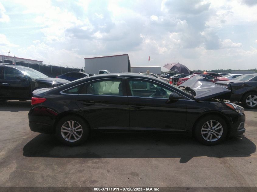 2016 HYUNDAI SONATA 2.4L - 5NPE24AF5GH393923