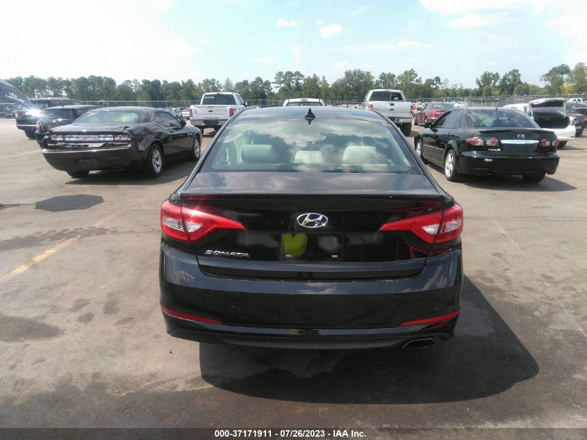 2016 HYUNDAI SONATA 2.4L - 5NPE24AF5GH393923