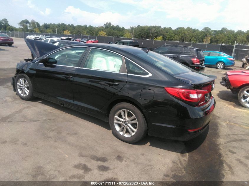 2016 HYUNDAI SONATA 2.4L - 5NPE24AF5GH393923