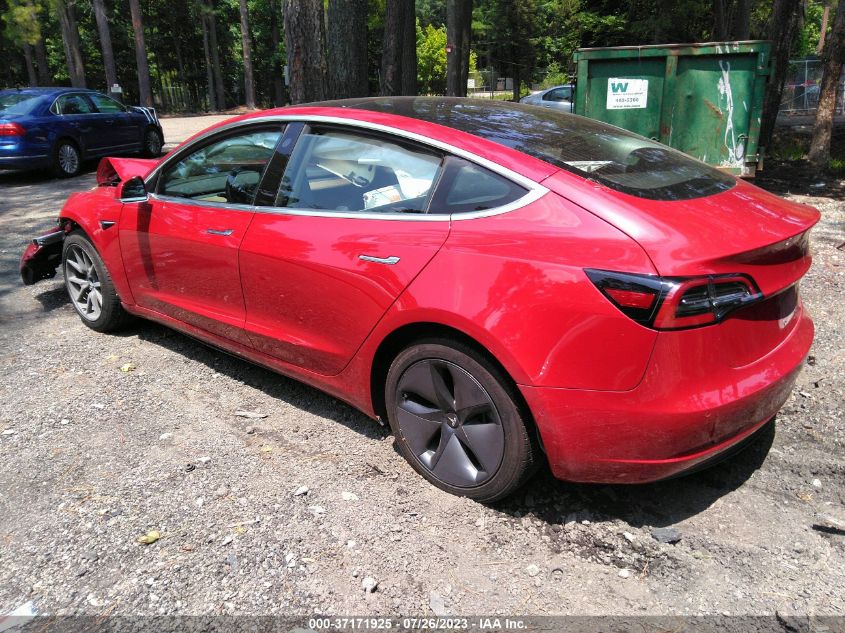 2018 TESLA MODEL 3 RANGE BATTERY - 5YJ3E1EA0JF030771