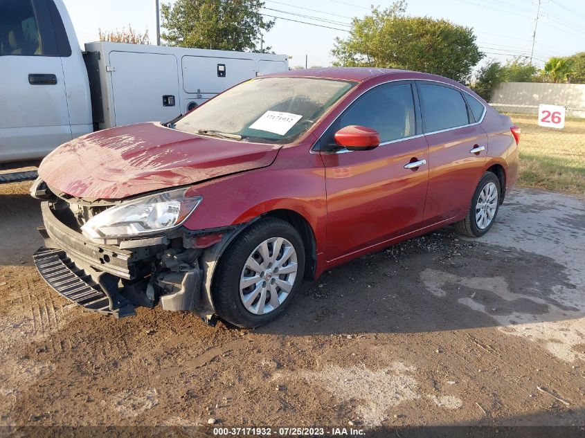 2016 NISSAN SENTRA SV - 3N1AB7AP5GY241381