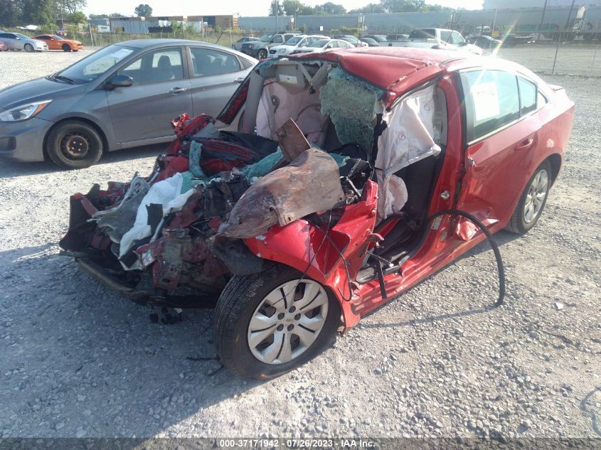 2015 CHEVROLET CRUZE LS - 1G1PA5SH0F7273668
