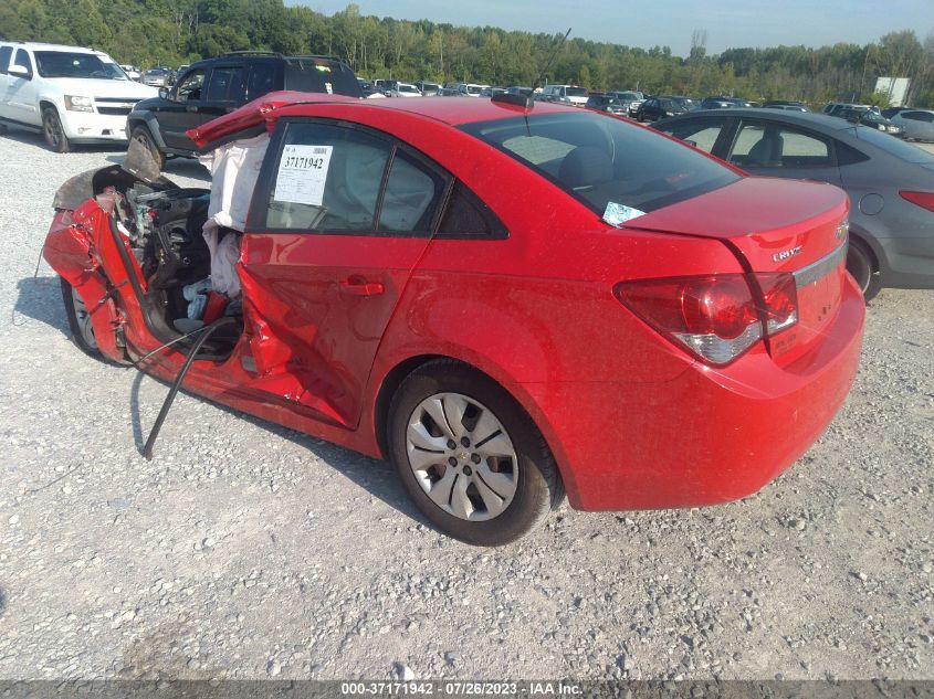 2015 CHEVROLET CRUZE LS - 1G1PA5SH0F7273668
