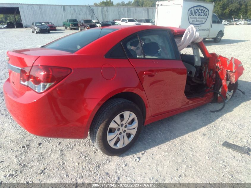 2015 CHEVROLET CRUZE LS - 1G1PA5SH0F7273668
