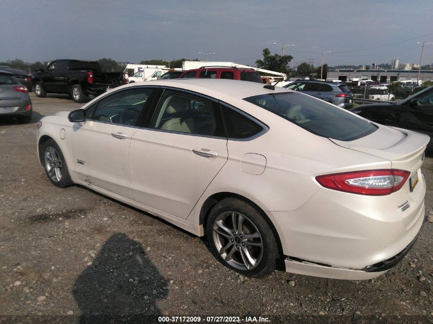 2015 FORD FUSION ENERGI TITANIUM - 3FA6P0SU7FR287387