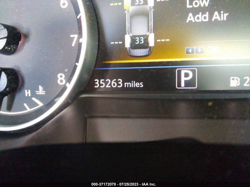 2019 NISSAN MAXIMA SR - 1N4AA6AV5KC376957