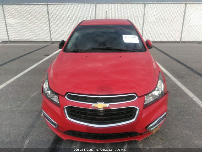 2015 CHEVROLET CRUZE LT - 1G1PE5SB4F7236896