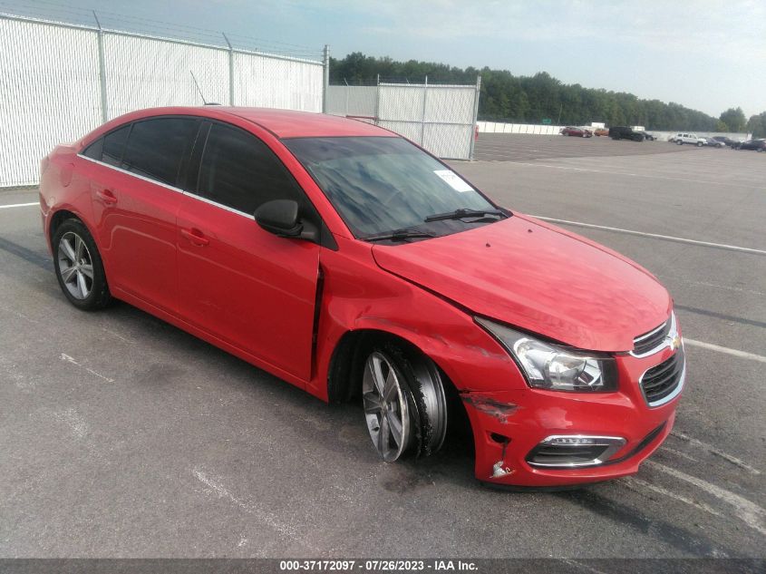2015 CHEVROLET CRUZE LT - 1G1PE5SB4F7236896