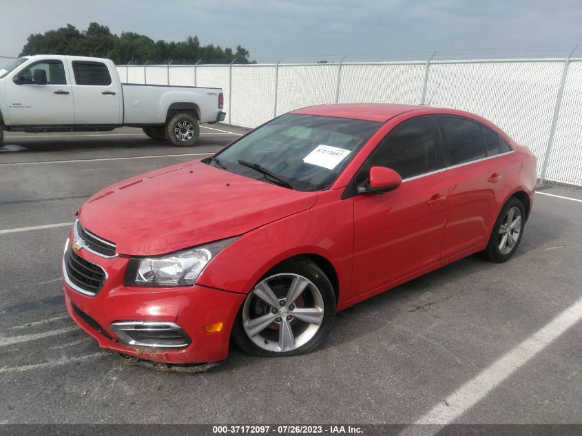 2015 CHEVROLET CRUZE LT - 1G1PE5SB4F7236896