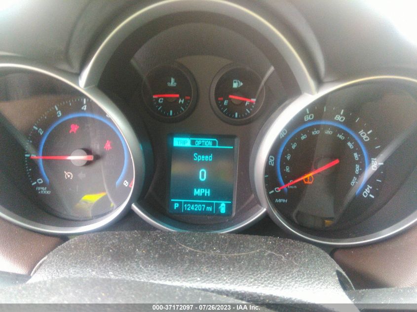 2015 CHEVROLET CRUZE LT - 1G1PE5SB4F7236896