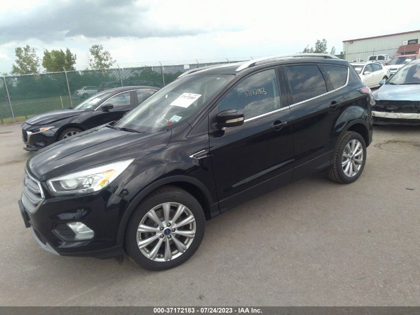 2017 FORD ESCAPE TITANIUM - 1FMCU9JD2HUB27520