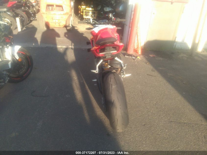 2022 DUCATI STREETFIGHTER V4/V4S ZDMFAKNW1NB008513