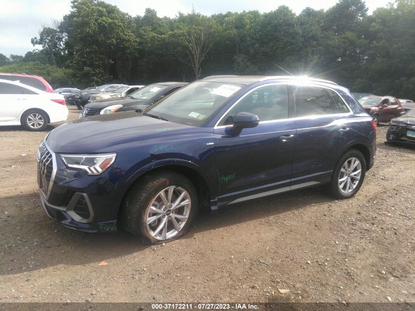 2022 AUDI Q3 S LINE PREMIUM PLUS - WA1EECF37N1025967