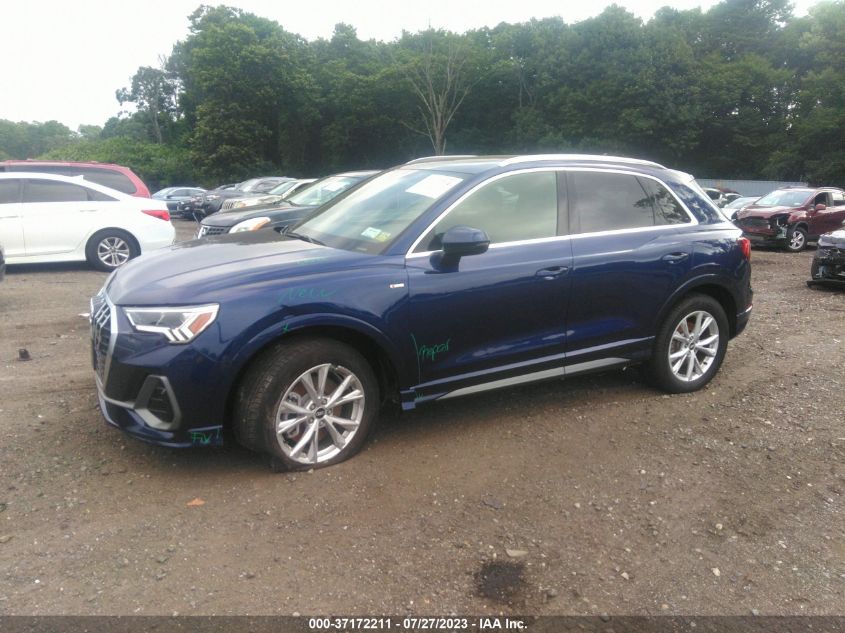 2022 AUDI Q3 S LINE PREMIUM PLUS - WA1EECF37N1025967